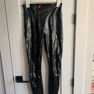 SPANX faux leather leggings
